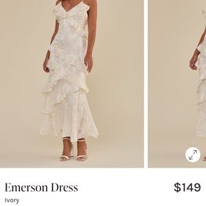 Birdy Grey Ivory Emerson Dress